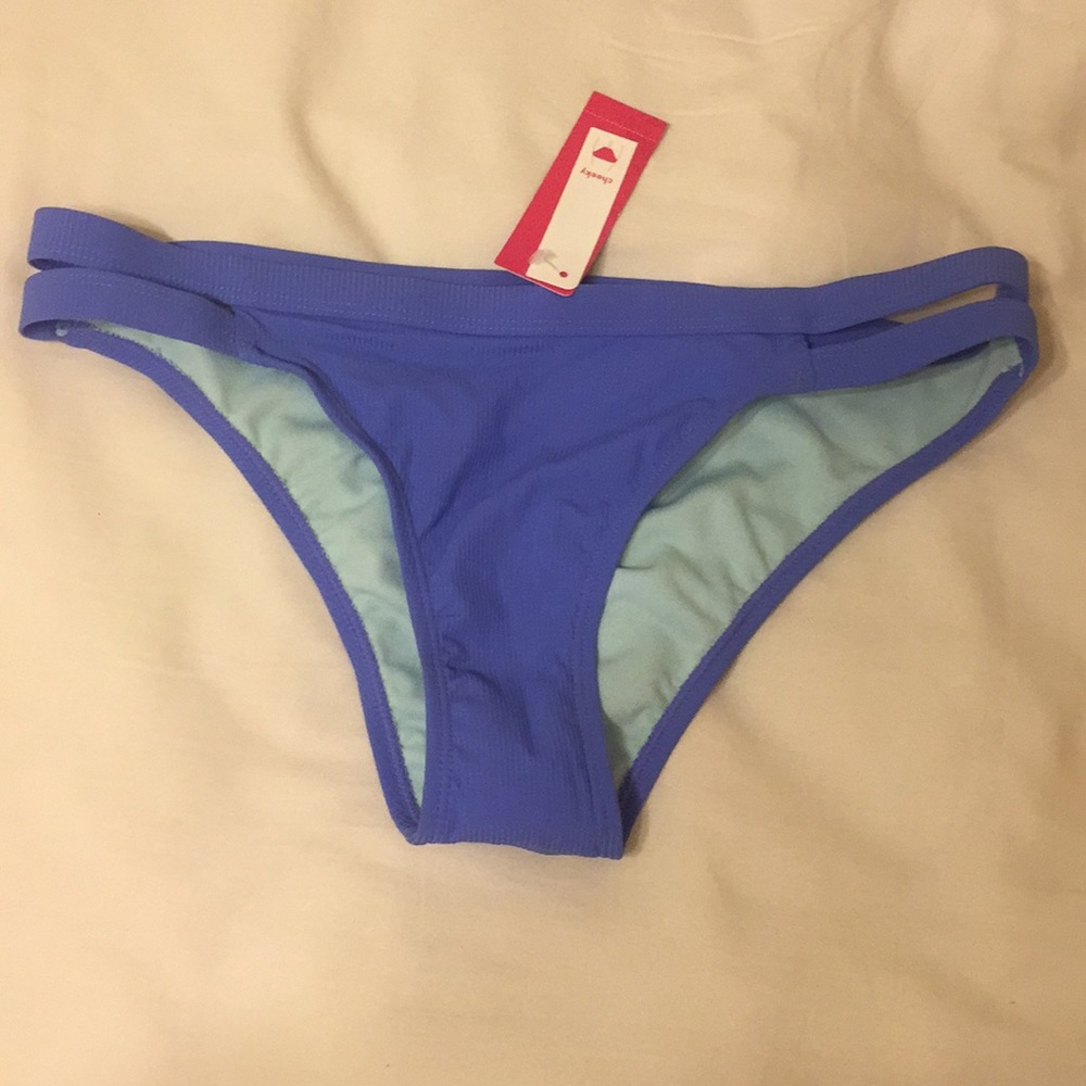 Blue NWT bikini bottoms